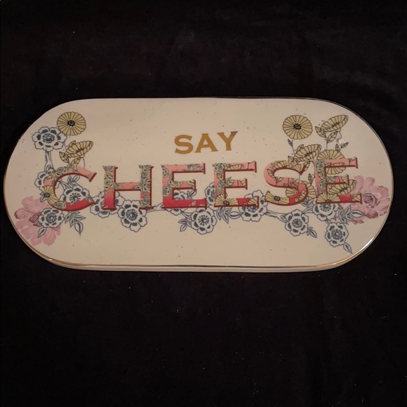 l “Say Cheese” Plate from Anthropologie.
